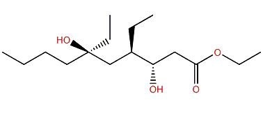 Ethyl seco-plakortide Z